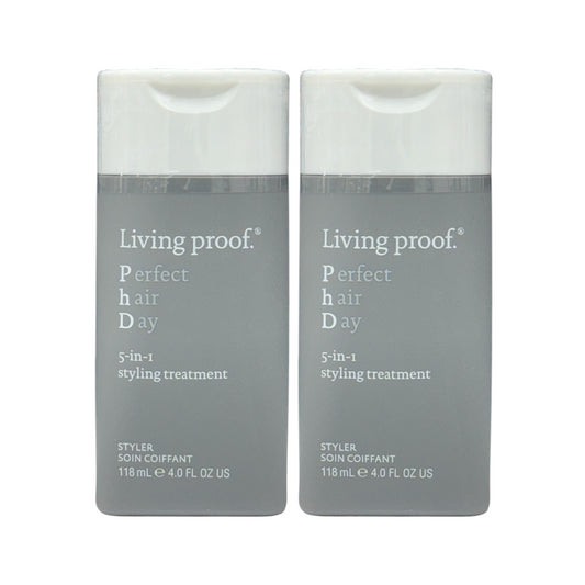 Living Proof Perfect Hair Day (Phd) 5-in-1 Styling Treatment 4 Oz (Pack of 2) - Beauty Gables 