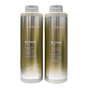 Joico Blonde Life Brightening Shampoo & Conditioner 33.8 Oz Set - Beauty Gables