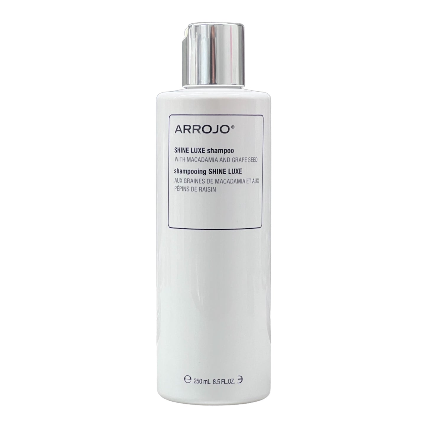 Arrojo Shine Luxe Shampoo with Macadamia and Grape Seed 8.5 Oz - Beauty Gables 