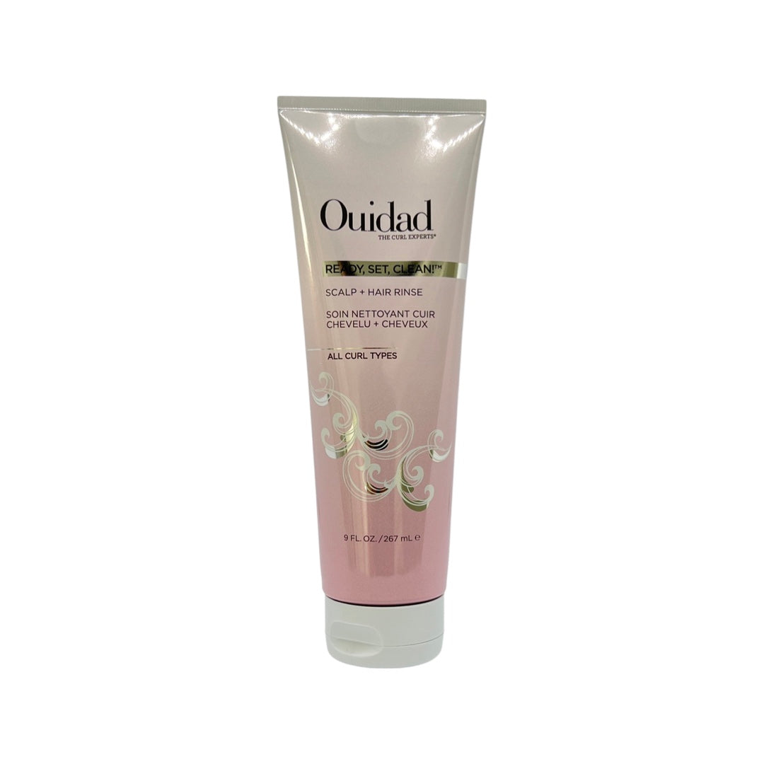 Ouidad Ready, Set, Clean Scalp + Hair Rinse 9 Oz - Beauty Gables 