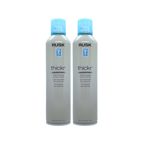 Rusk Thickr Thickening Hairspray for Fine Hair 10.6 Oz (Pack of 2)