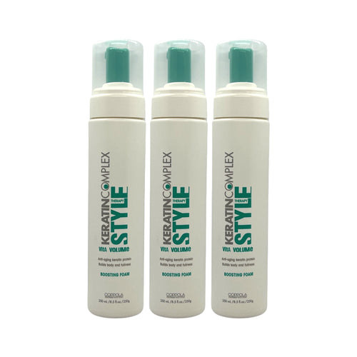 Keratin Complex Vita Volume Boosting Foam 8.5 Oz (Pack of 3)