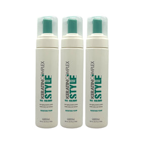Keratin Complex Vita Volume Boosting Foam 8.5 Oz (Pack of 3) - Beauty Gables 