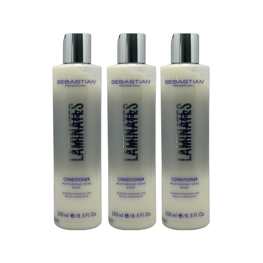 Sebastian Laminates Conditioner Moisturizing Shine Rinse 8.5 Oz(Pack of 3) - Beauty Gables 