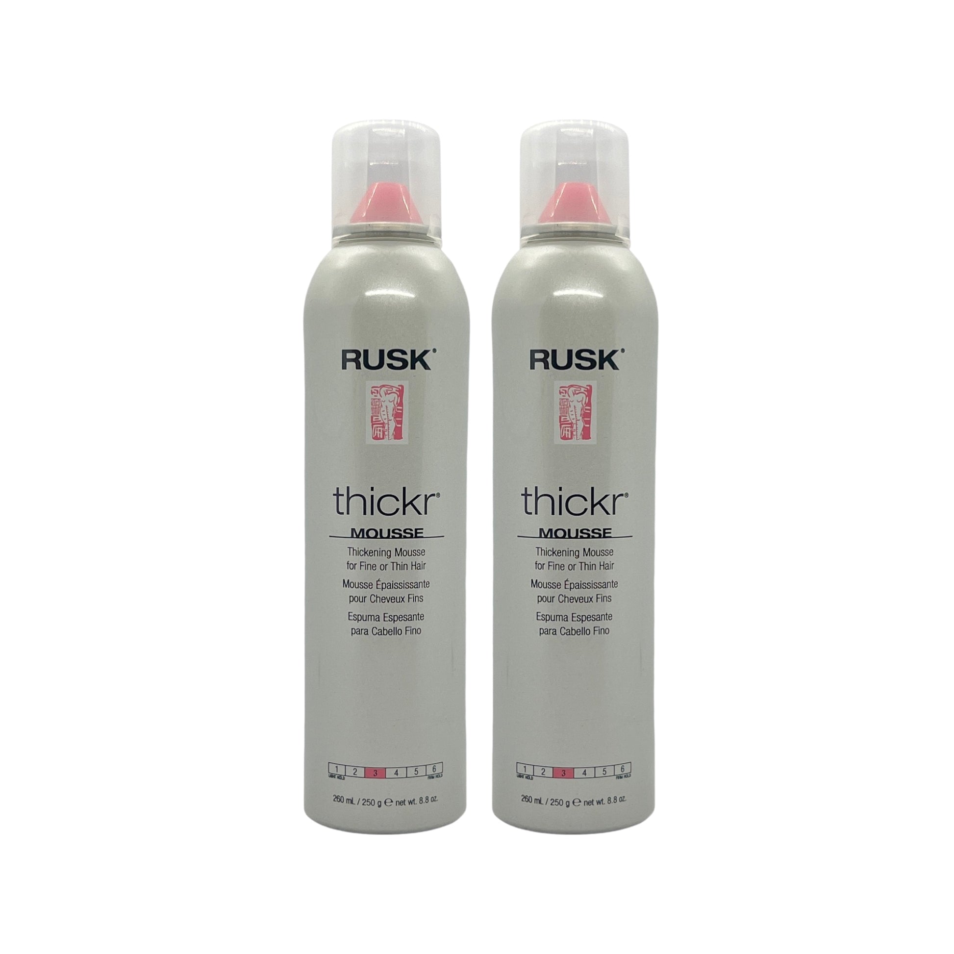 Rusk Thickr Thickening Mousse 8.8 Oz (Pack of 2) Beauty Gables