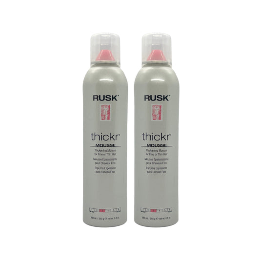 Rusk Thickr Thickening Mousse 8.8 Oz (Pack of 2) Beauty Gables