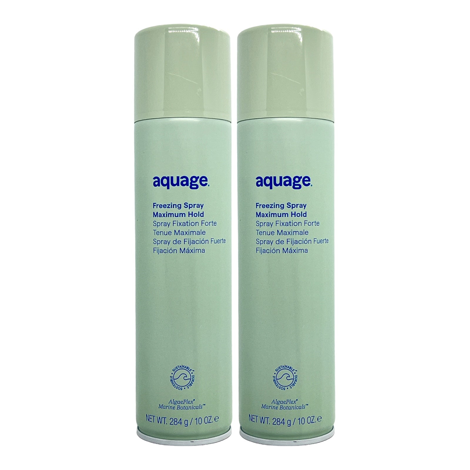 Aquage Freezing Spray Maximum Hold 10 Oz (Pack of 2) - Beauty Gables 