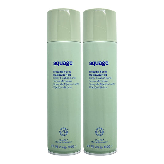 Aquage Freezing Spray Maximum Hold 10 Oz (Pack of 2) - Beauty Gables 