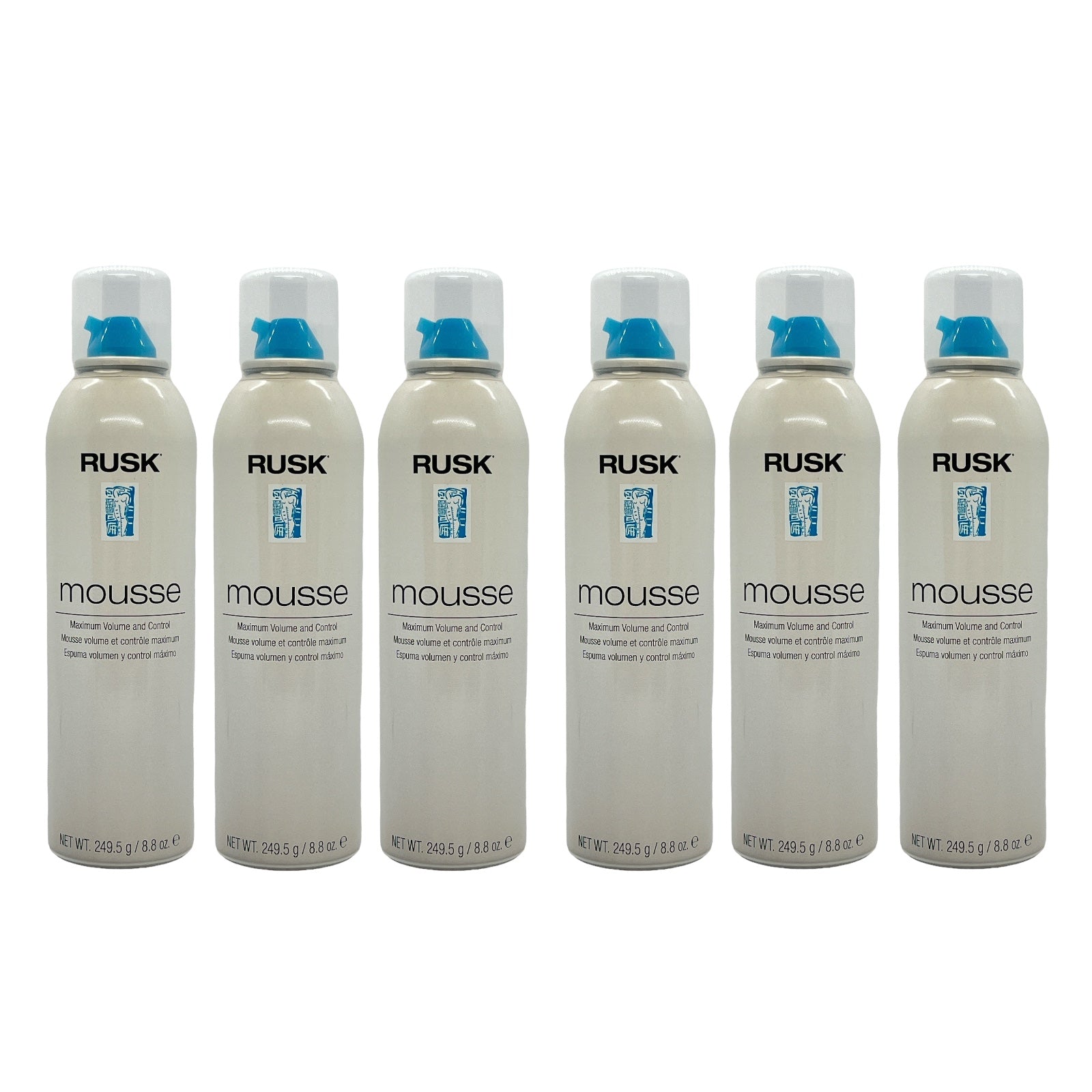Rusk Maximum Volume & Control Mousse 8.8 Oz (Pack of 6) - Beauty Gables