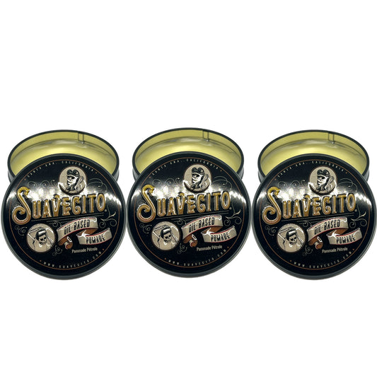 Suavecito Oil Based Pomade 3 Oz (Pack of 3) - Beauty Gables 