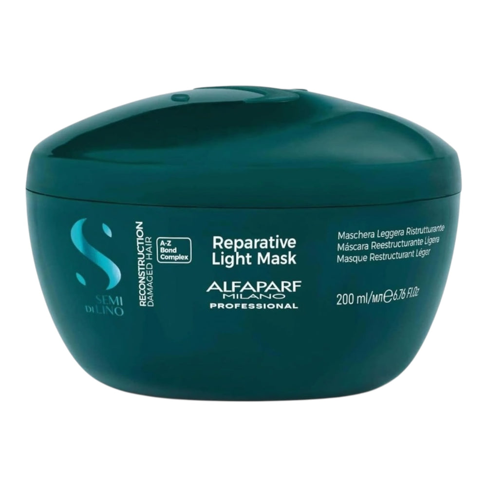 Alfaparf Milano Semi Di Lino Reparative Light Mask 6.76 Oz