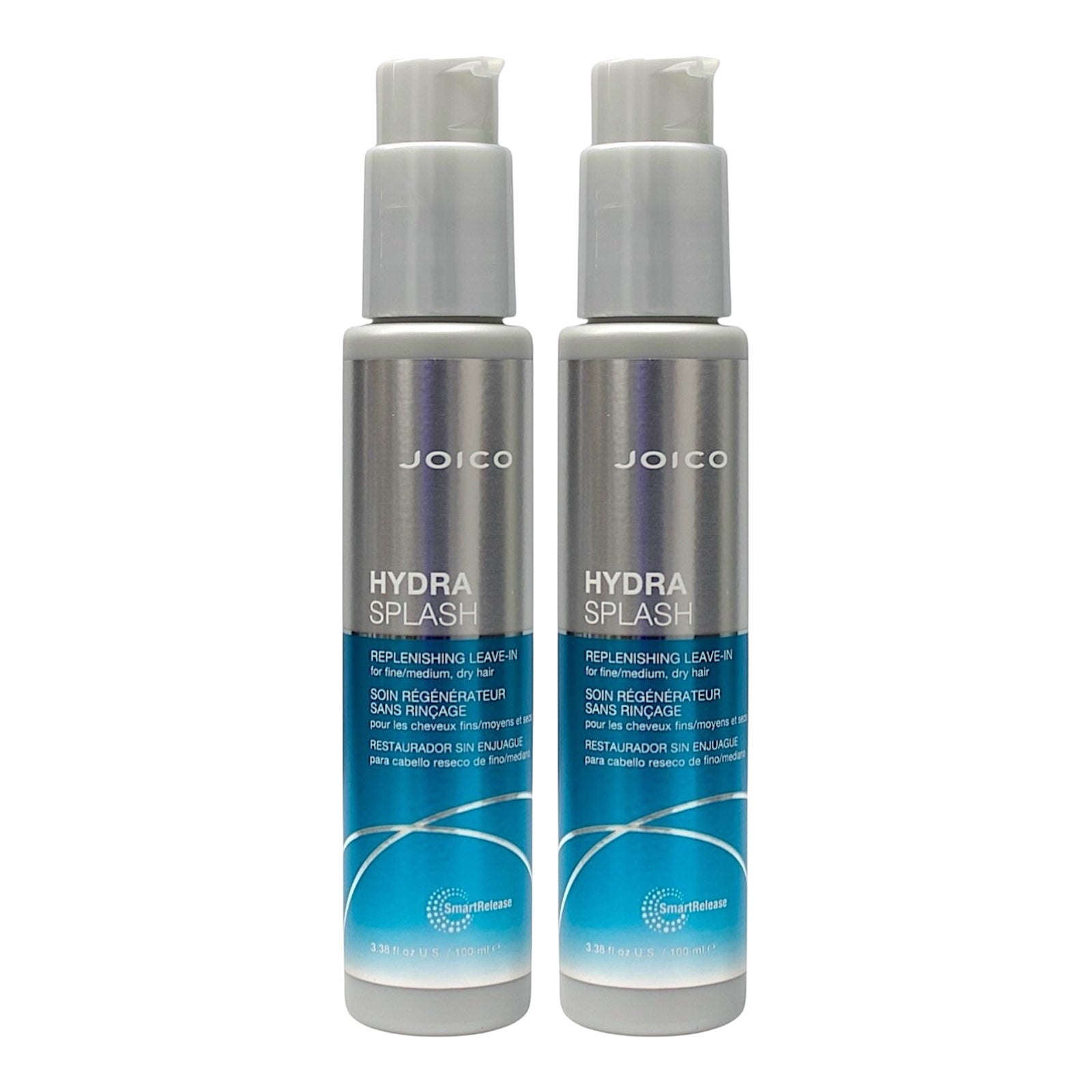 Joico HydraSplash Replenishing Leave-In For Fine Hair 3.38 Oz (Pack of 2) - Beauty Gables