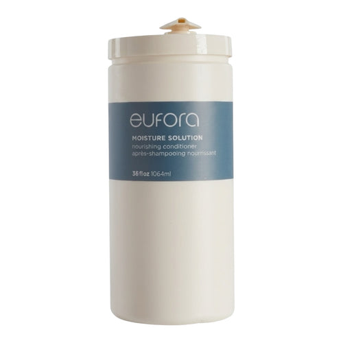 Eufora Moisture Solution Nourishing Conditioner 36 Oz bottle, creamy conditioner for hydrated, healthy hair.