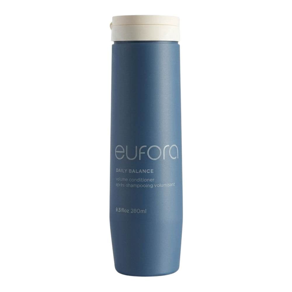 Eufora Daily Balance Volume Conditioner 9.5 oz bottle showing the conditioner tube with brand label and product details.