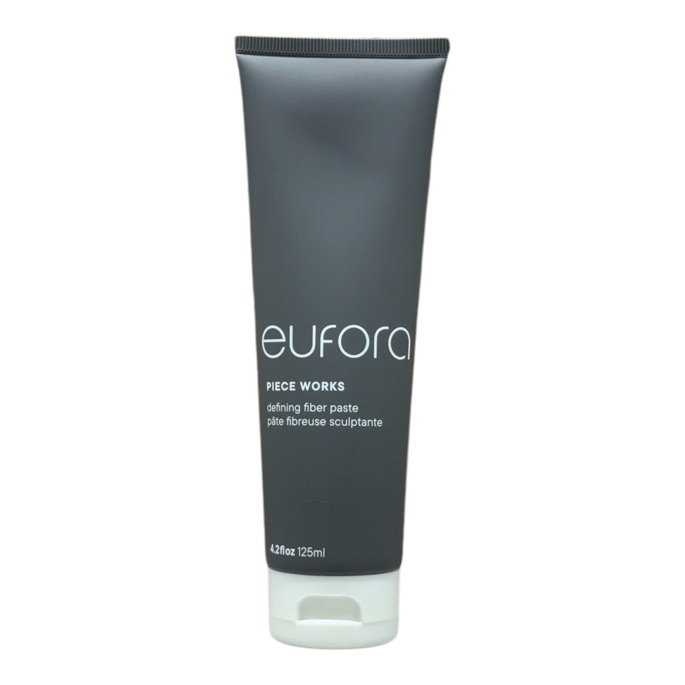 Eufora Style Piece Works Defining Fiber Paste in 4.2 oz container, hair styling cream for textured and flexible hair hold