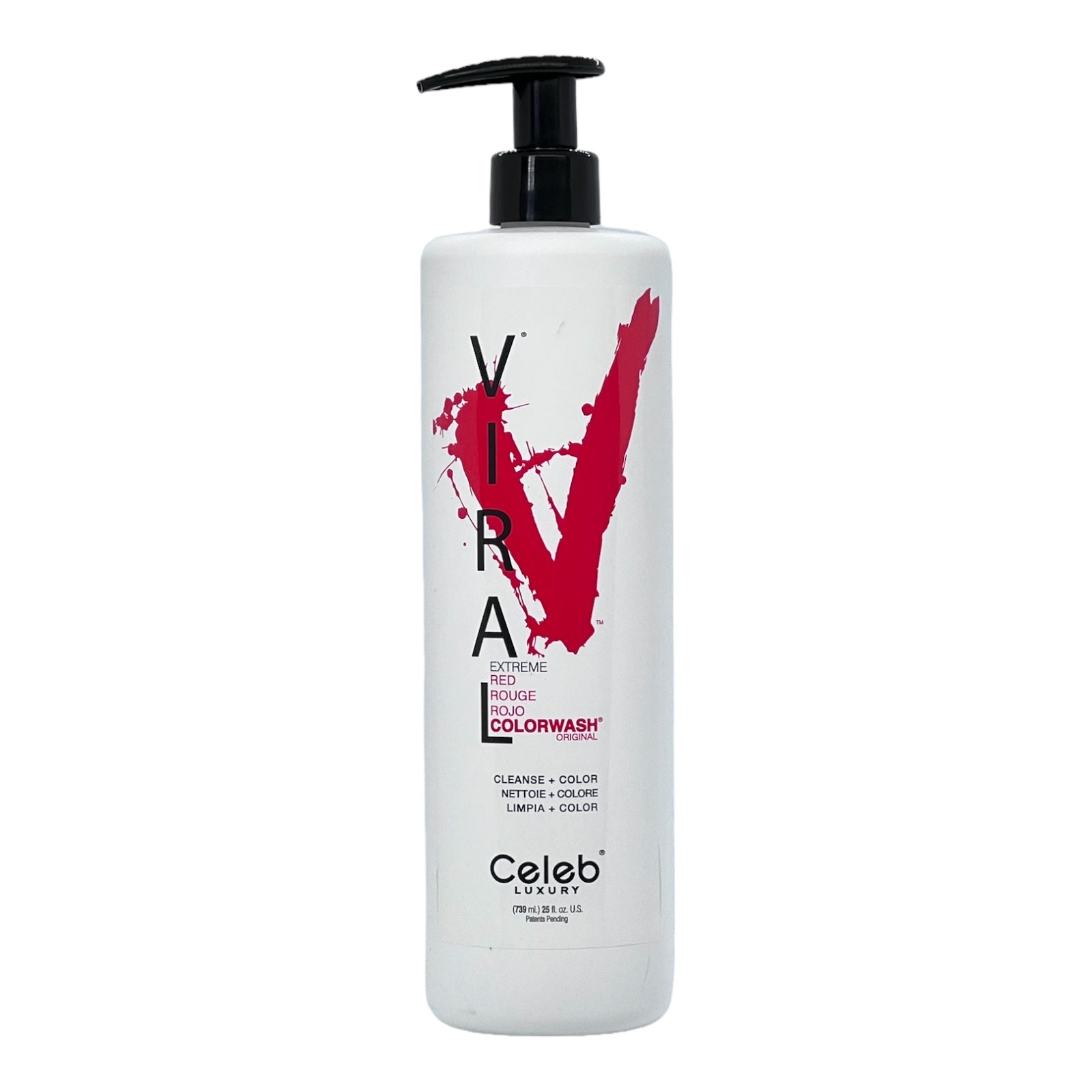 Celeb Luxury Viral Exteme Red Backbar Colorwash 25 Oz - Beauty Gables 