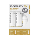 Bosley Bos-Defense Color Safe Shampoo & Conditioner 5.1 Oz & Thickening Treatment Kit