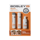 Bosley Revive Color Safe Shampoo & Conditioner 5.1 Oz & Thickening Treatment Kit