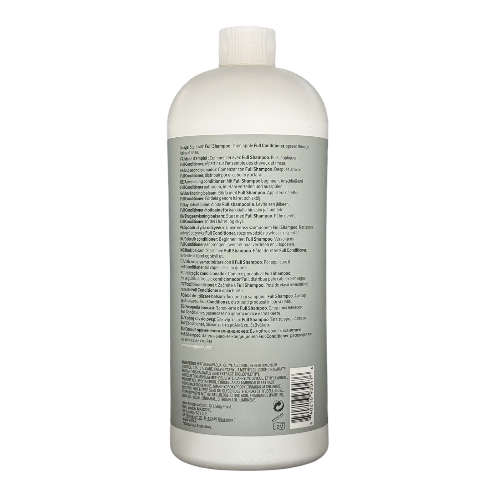 Living Proof Full Conditioner 32 Oz - Beauty Gables 