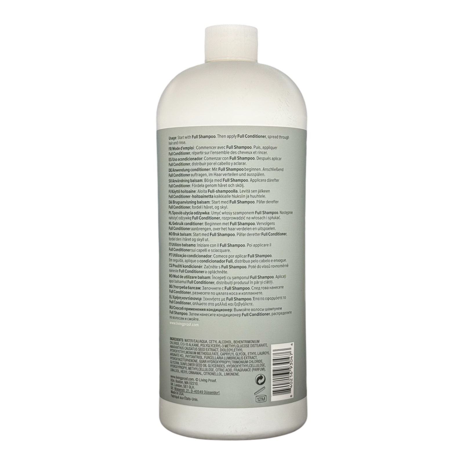 Living Proof Full Conditioner 32 Oz Beauty Gables