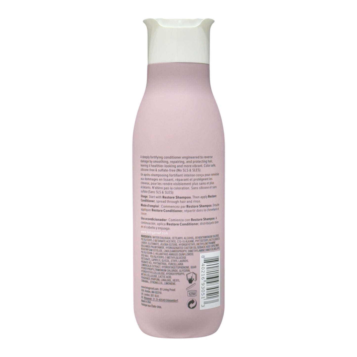 Living Proof Restore Conditioner 8 Oz - Beauty Gables 
