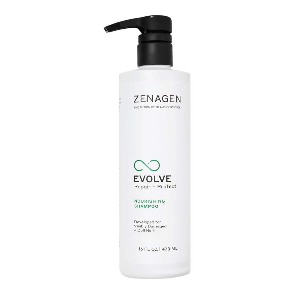 Zenagen Evolve Nourishing Shampoo Repair + Protect For Visible Damaged 16 Oz