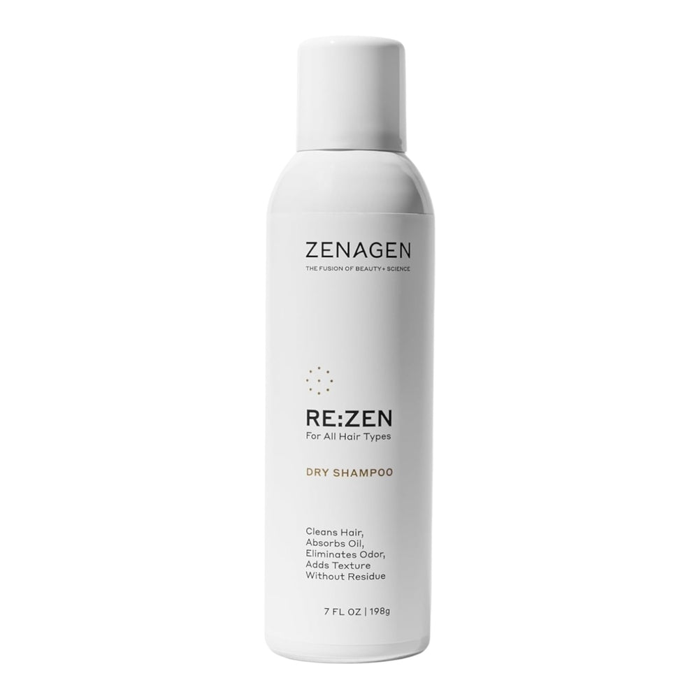 Zenagen Re:Zen Dry Shampoo | Cleans Hair, Absorbs Oil, Eliminates Odor, Adds Texture, No Residue 7 Oz