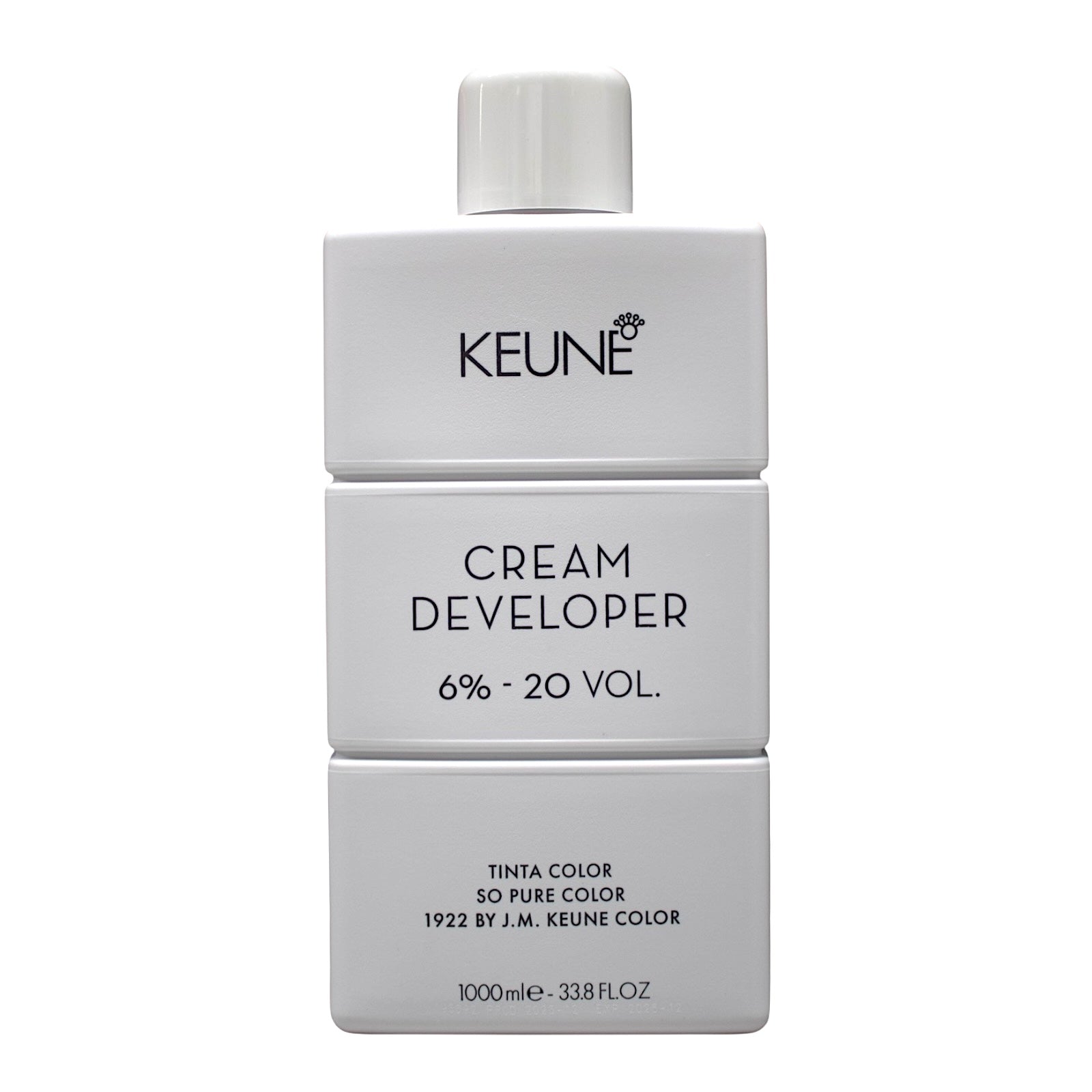 Keune Tinta Cream Developer 6% - 20 VOL 33.8 Oz Beauty Gables