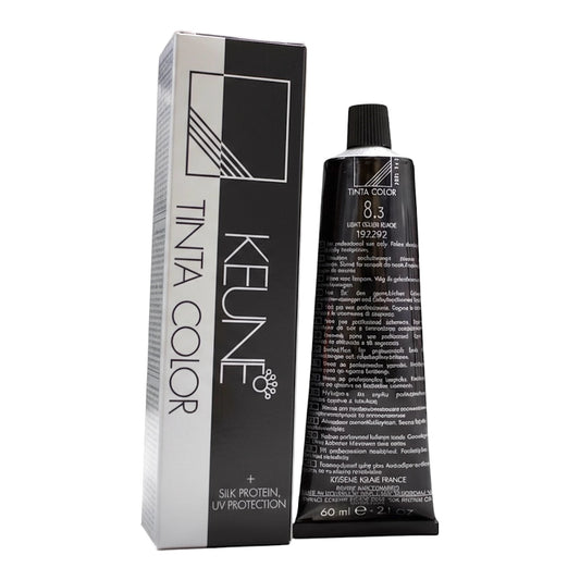 Keune Tinta Color 8.3 Permanent Color Light Golden Blonde 2.1 Oz Beauty Gables
