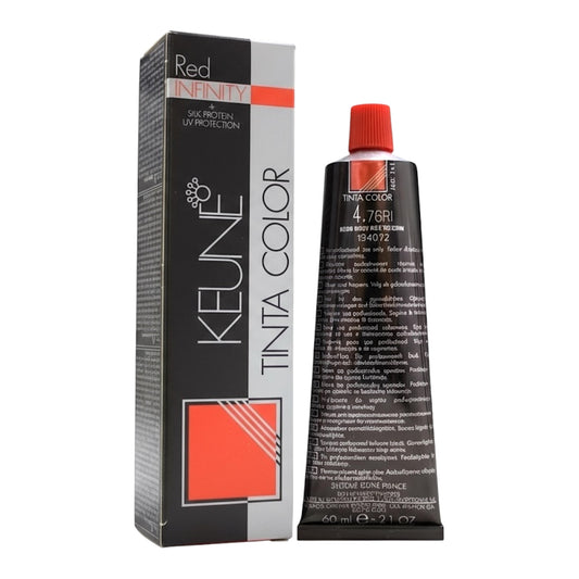 Keune Tinta Color 4.76 RI Permanent Color Medium Infinity Violet Red Brown 2 Oz Beauty Gables