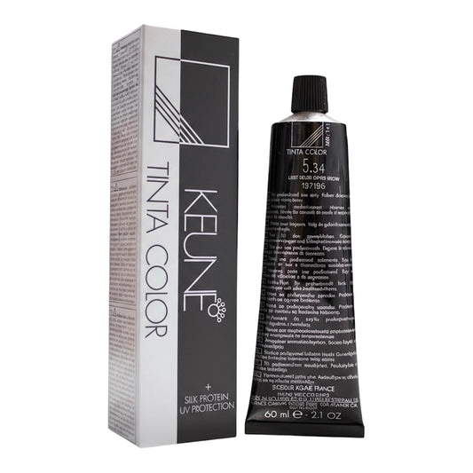 Keune Tinta Color 5.34 Permanent Color Light Golden Copper Brown 2.1 Oz Beauty Gables