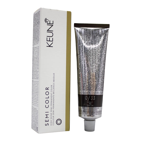 Keune Semi Color 0/33 Gold Demi-Permanent Color 2 Oz Beauty Gables