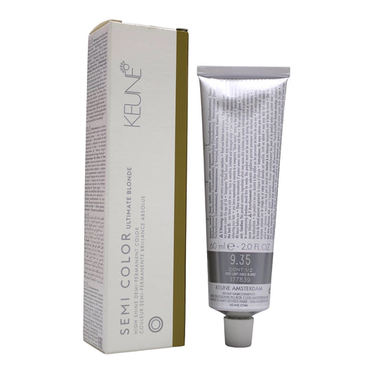 Keune Semi Color 9.35 Demi-Permanent Color Very Light Choco Blonde 2 Oz Beauty Gables