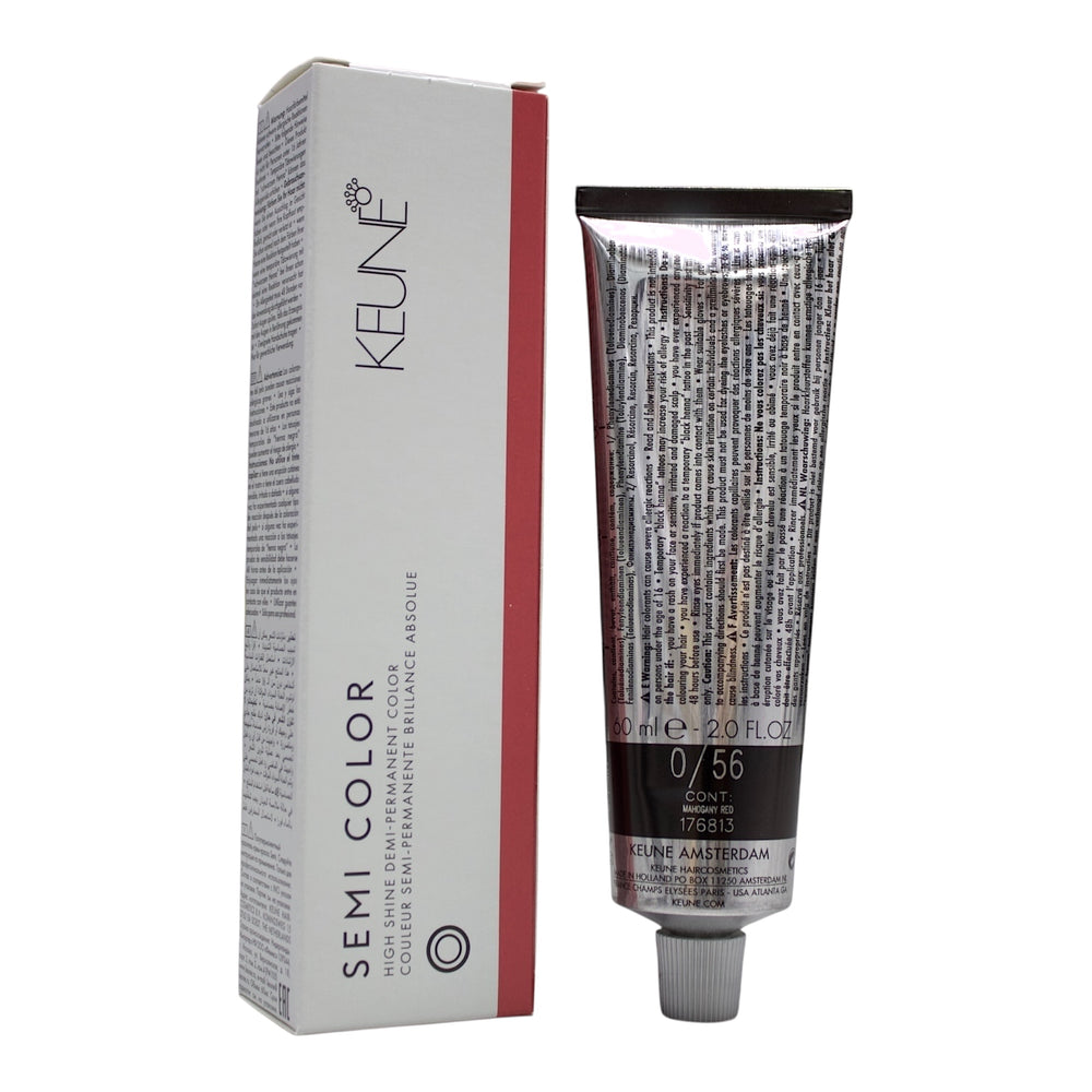 Keune Semi Color 0/56 Demi-Permanent Color Mahogany Red 2 Oz Beauty Gables