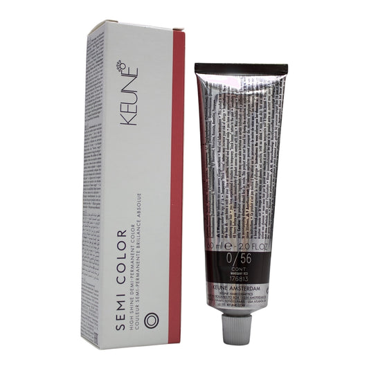 Keune Semi Color 0/56 Demi-Permanent Color Mahogany Red 2 Oz Beauty Gables