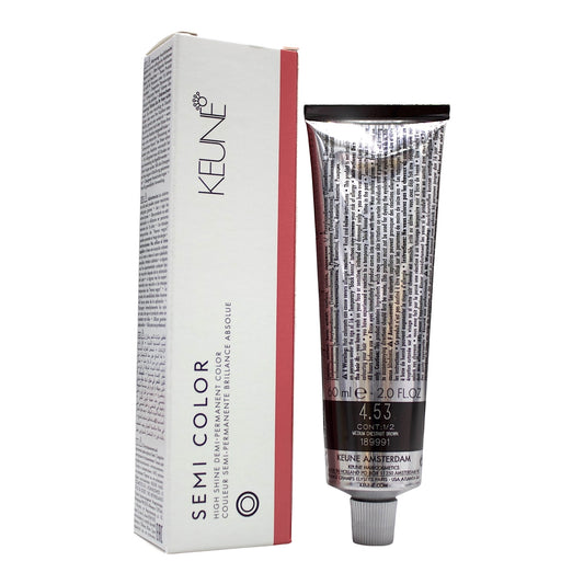 Keune Semi Color 4.53 Demi-Permanent Color Medium Chestnut Brown 2 Oz Beauty Gables