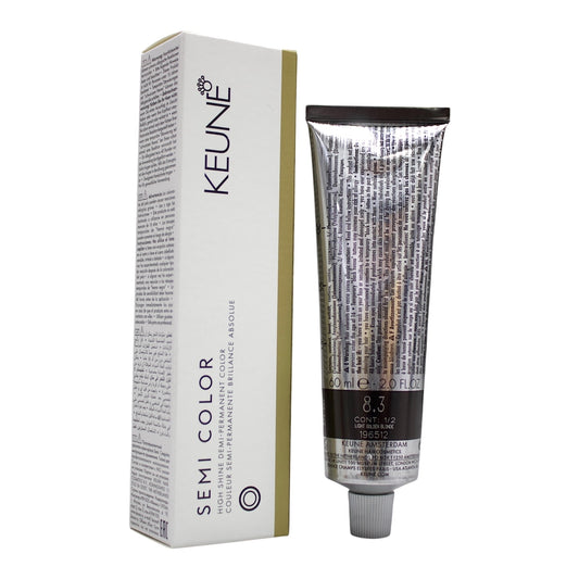 Keune Semi Color 8.3 Demi-Permanent Color Light Golden Blonde 2 Oz Beauty Gables