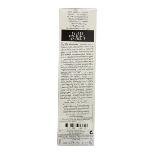 Keune Semi Color 8.38 Demi-Permanent Color Light Hazelnut Blonde 2 Oz