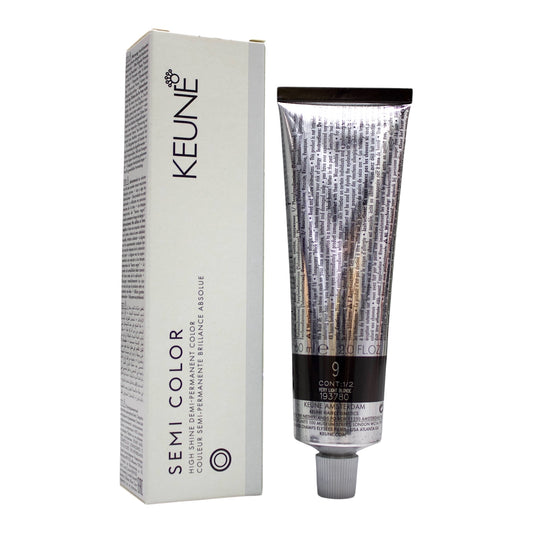 Keune Semi Color 9 Demi-Permanent Color Very Light Blonde 2 Oz Beauty Gables