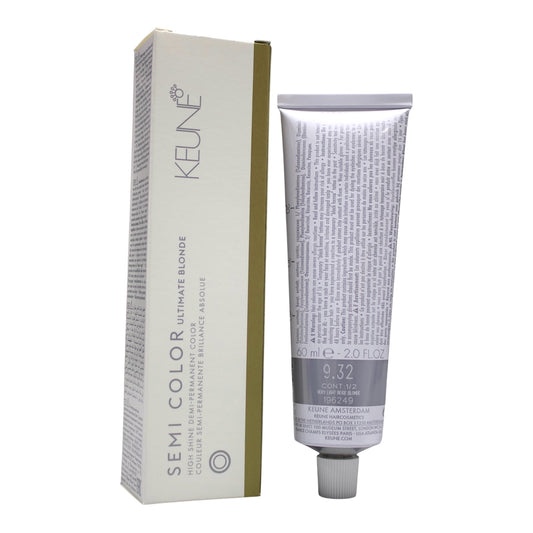 Keune Semi Color 9.32 Demi-Permanent Color Very Light Beige Blonde 2 Oz Beauty Gables