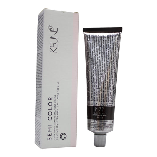 Keune Semi Color 8.22 Demi-Permanent Color Light Intense Pearl Blonde 2 Oz Beauty Gables