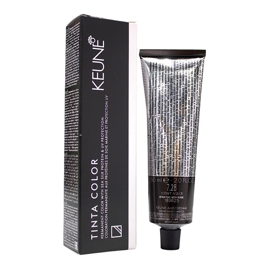 Keune Tinta Color 7.28 Permanent Color Medium Pearl Mocha Blonde 2 Oz Beauty Gables