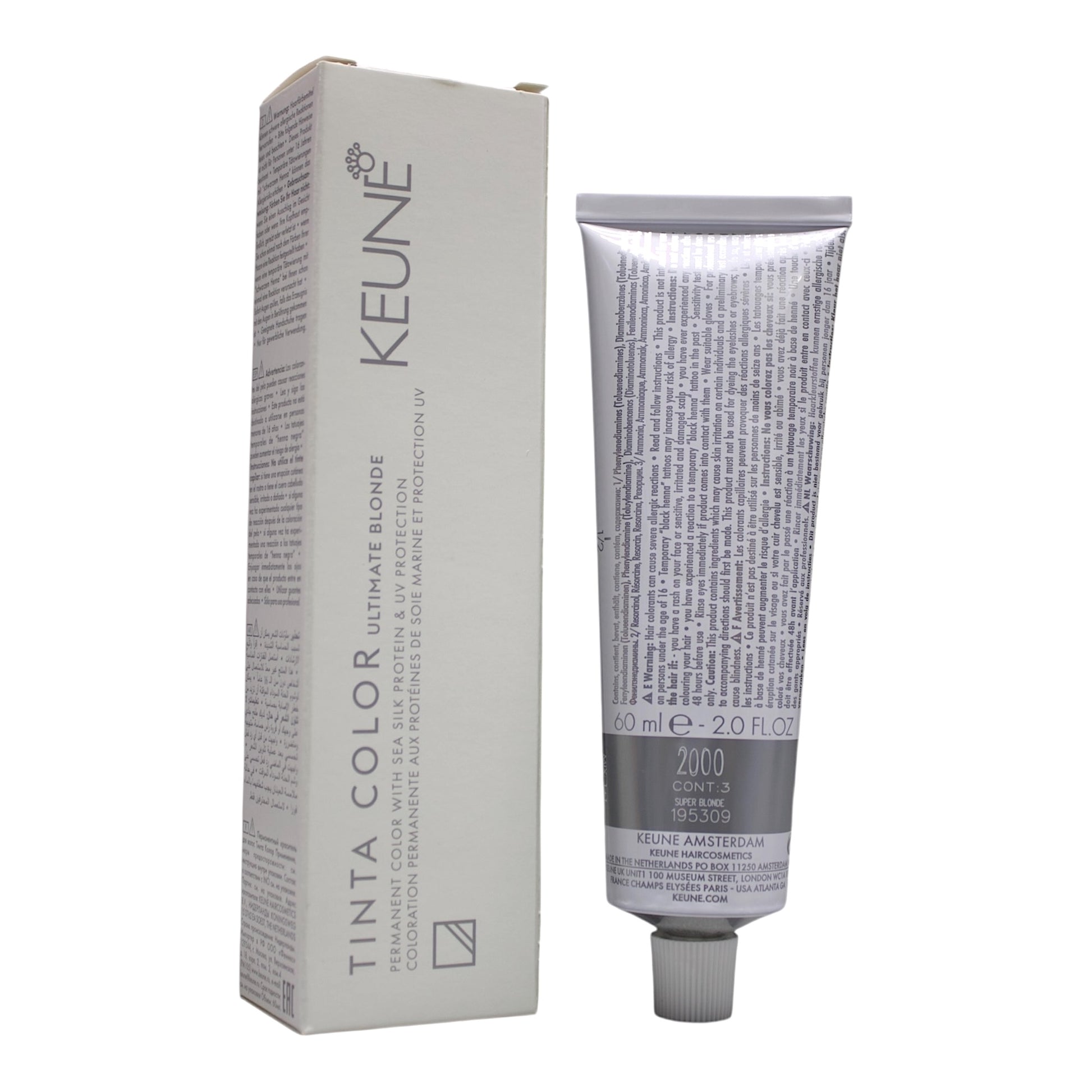 Keune Tinta Color 2000 Permanent Color Super Blonde 2 Oz Beauty Gables