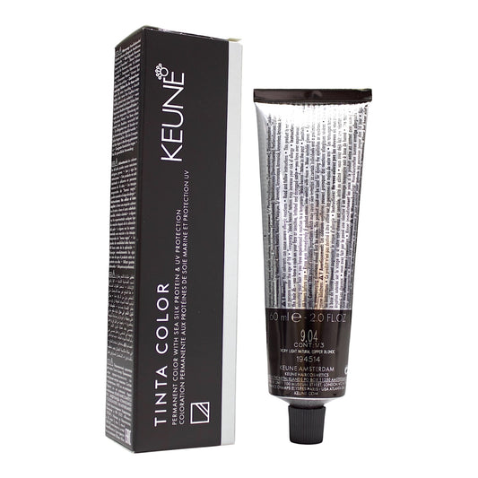 Keune Tinta Color 9.04 Permanent Color Very Light Natural Copper Blonde 2 Oz Beauty Gables