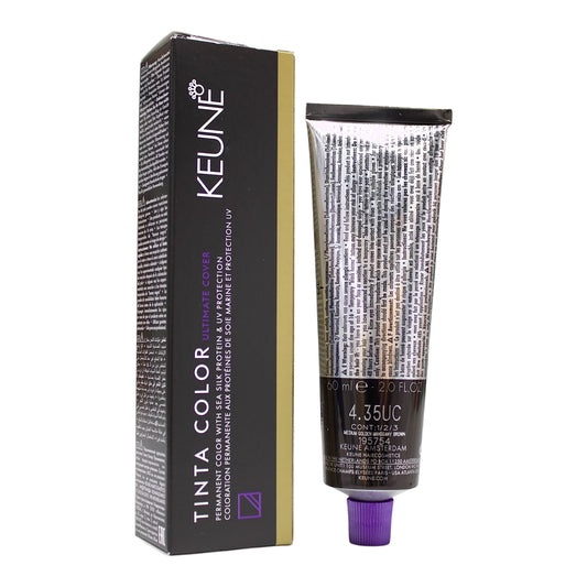 Keune Tinta Color 4.35UC Permanent Color Medium Golden Mahogany Brown 2 Oz Beauty Gables
