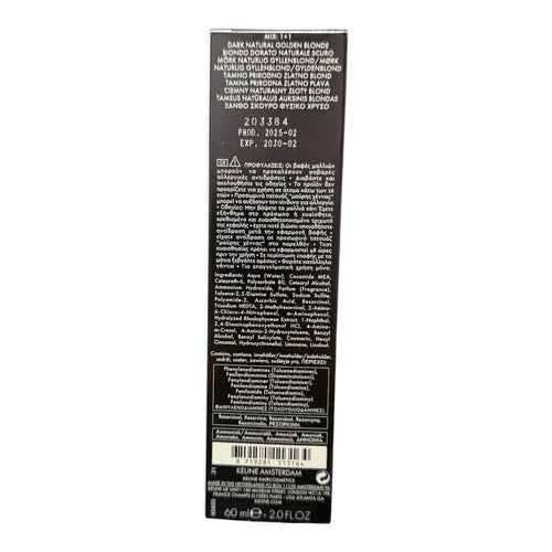 Keune Tinta Color 6.03 Permanent Color Dark Natural Golden Blonde 2 Oz