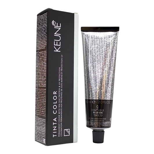 Keune Tinta Color 9 Permanent Color Very Ligth Blonde 2 Oz Beauty Gables