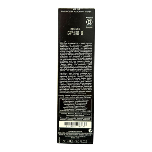 Keune Tinta Color 6.35UC Permanent Color Dark Golden Mahogany Blonde 2 Oz