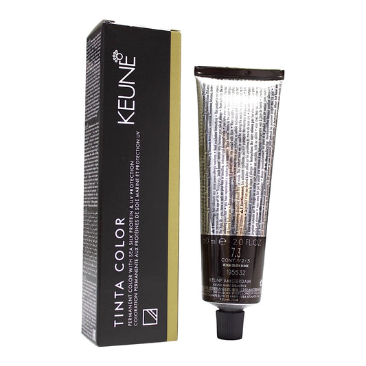 Keune Tinta Color 7.3 Permanent Color Medium Golden Blonde 2 Oz Beauty Gables