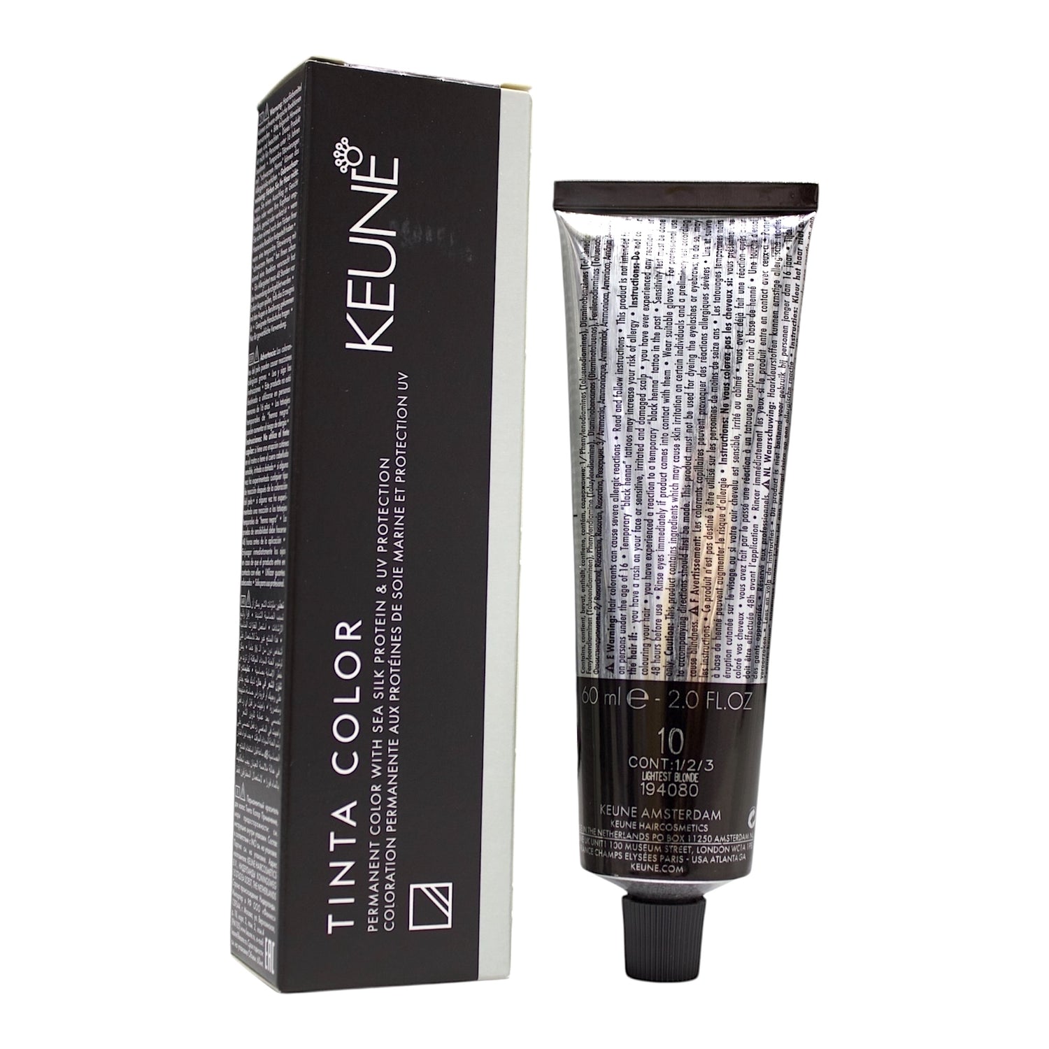 Keune Tinta Color 10 Permanent Color Lightest Blonde 2 Oz Beauty Gables